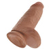 Dildo con Testiculos 9 Chubby Bronceado