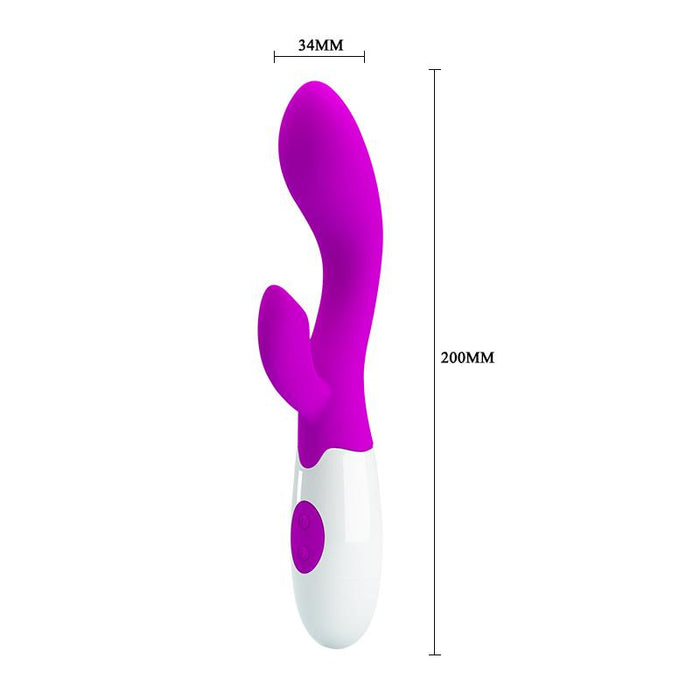 Vibrador Brighty Color Purpura