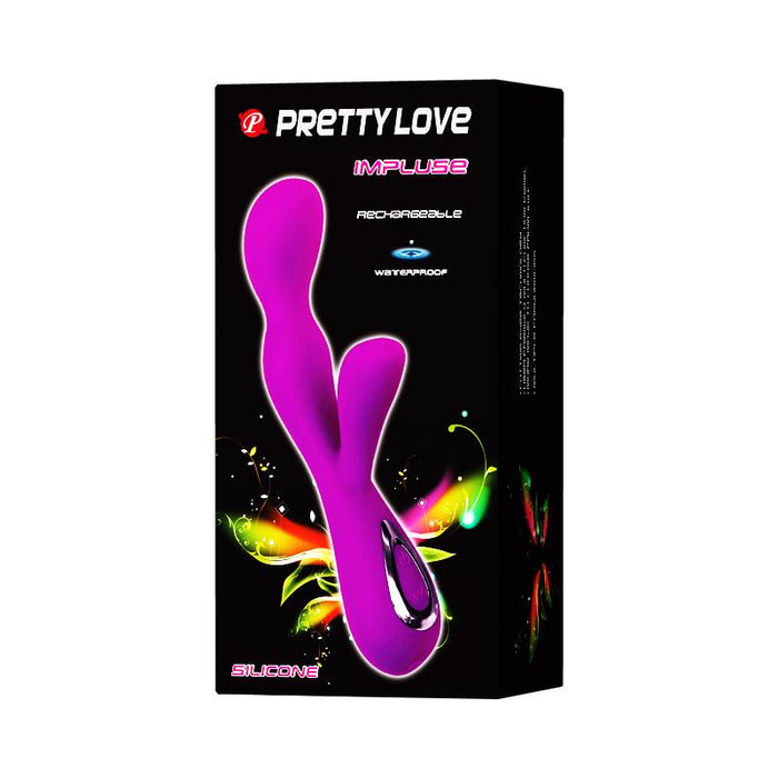 Pretty Love Vibrador Impluse Color Purpura cl25