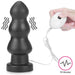 Plug Anal con Vibracion King Sized 78 Negro