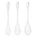 Set 3 Bolas Suelo Pelvico Yoni Power 1 Blanco