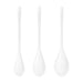 Set 3 Bolas Suelo Pelvico Yoni Power 1 Blanco