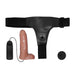 Arnes con Dildo Retractil con Vibracion