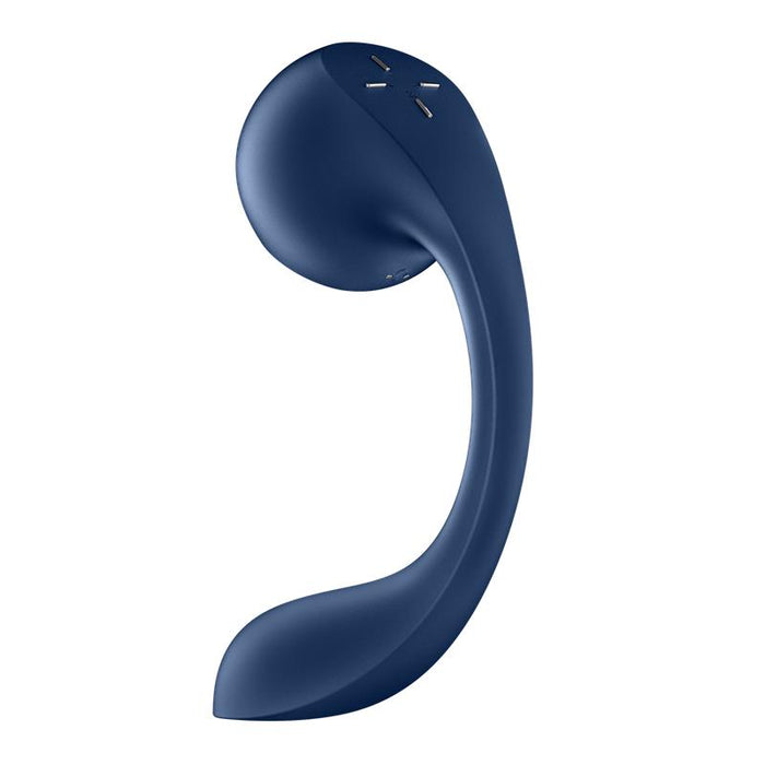 Pro Wave 4 Succionador con Satisfyer Connect App Dark Blue