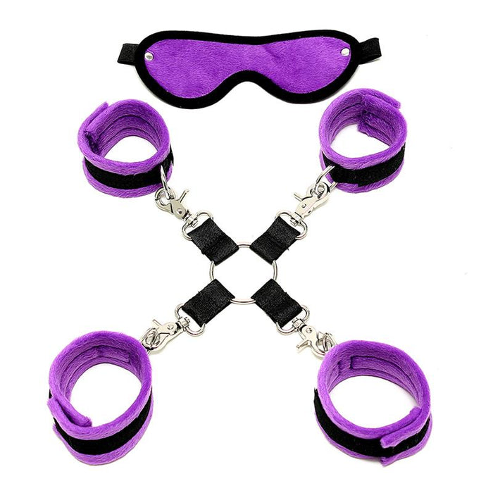 Rimba Bondage Play Set de Bondage Color Purpura