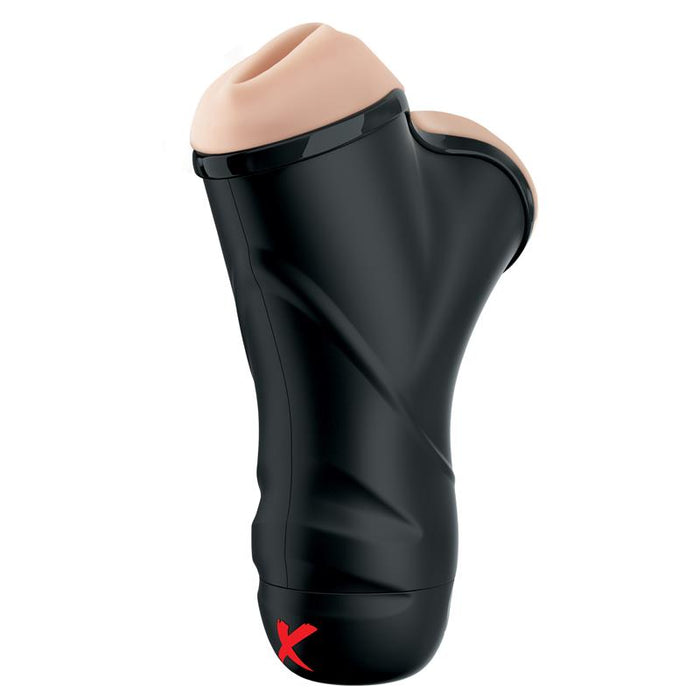 PDX Elite Masturbador de Doble Penetracion Vibrador