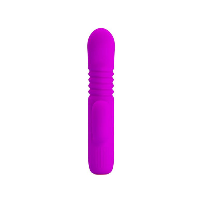 Leopold Vibrador con Funcion de Movimiento USB Silicona