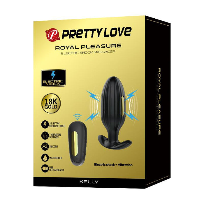 Royal Pleasure Plug Anal con Electro Estimulacion USB