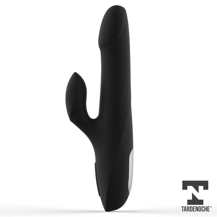 Squidy Vibrador Funcion de Movimiento Up and Down y Bolas Rotadoras USB Silicona