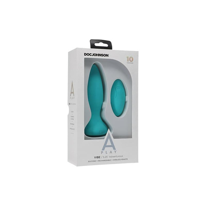 Plug Anal con Vibracion Vibe Adventurous Turquesa