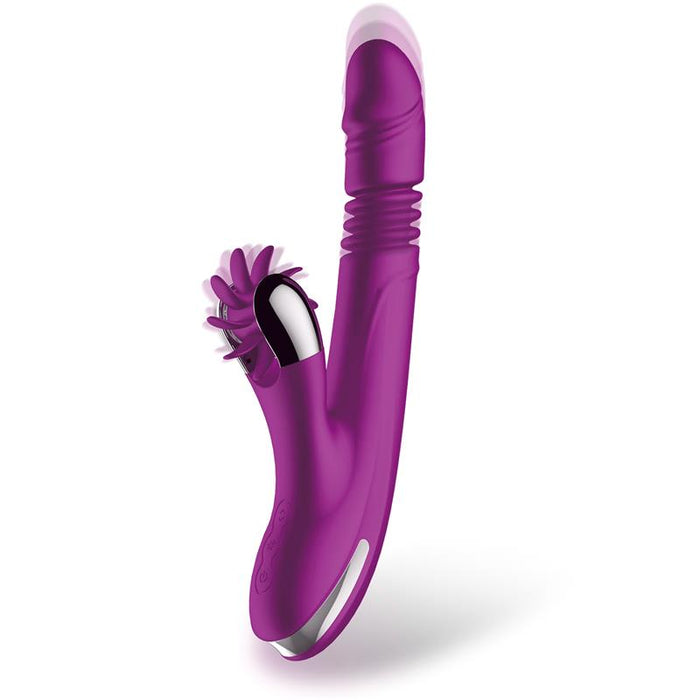 No Four Vibrador Up and Down y Rueda Estimuladora