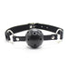 Mordaza Bola Transpirable 45 cm Negro