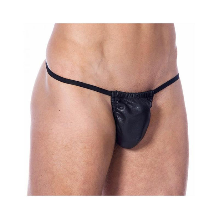 Tanga de Cuero Elastico Talla unica