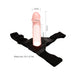 Arnes con Dildo Hueco 16 cm