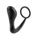 Estimulador Anal Ass Gasm Cockring Plug Color Negro