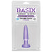 Basix Rubber Works Butt Plug Principiantes Color Purpura