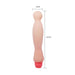 Dildo VIbrador Color Natural 22 cm