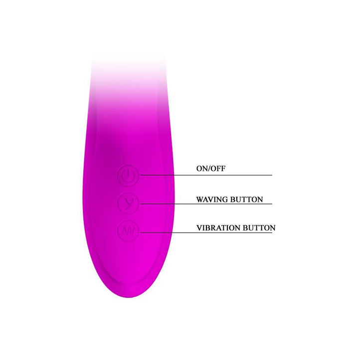 Vibrador Dylan Color Purpura