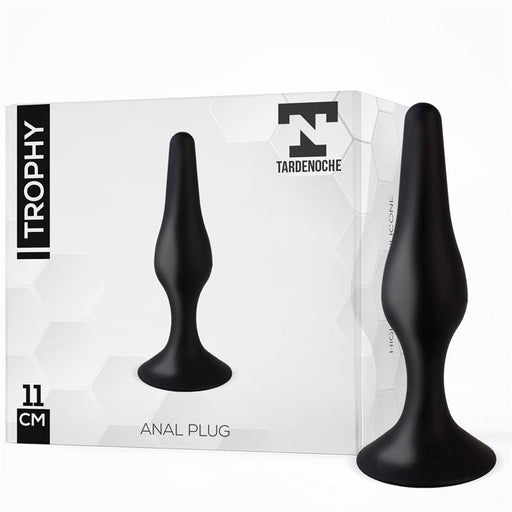 Trophy Plug Anal 11 cm Silicona Negro