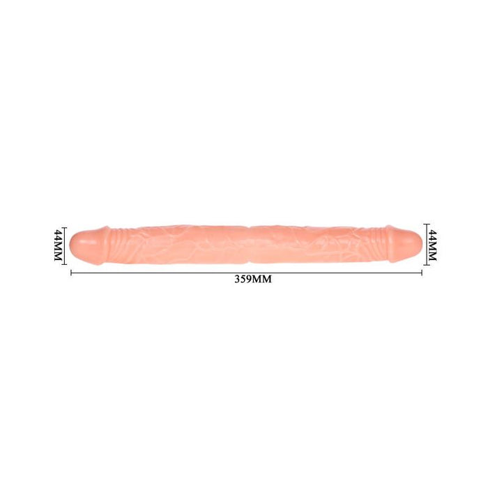 Baile Dildo Doble Color Natural