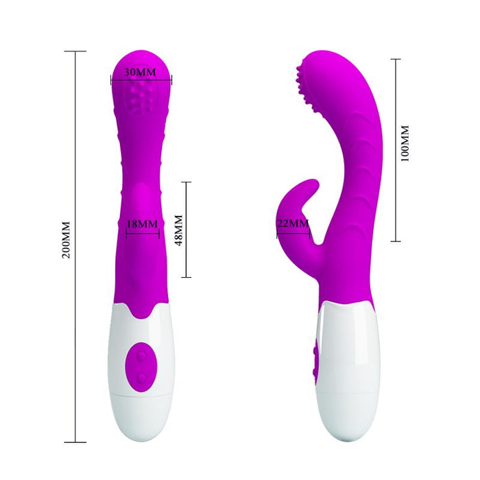 Pretty Love Vibrador Bruno Color Purpura