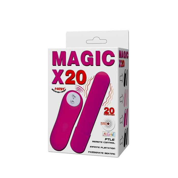 Bala Vibradora Magic x20 Purpura