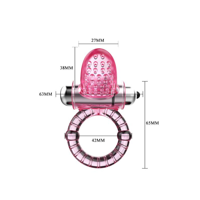 Anillo Vibrador Sweet Rosa