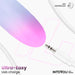 Huevo con APP Silicona Doble Capa Rosa Azul
