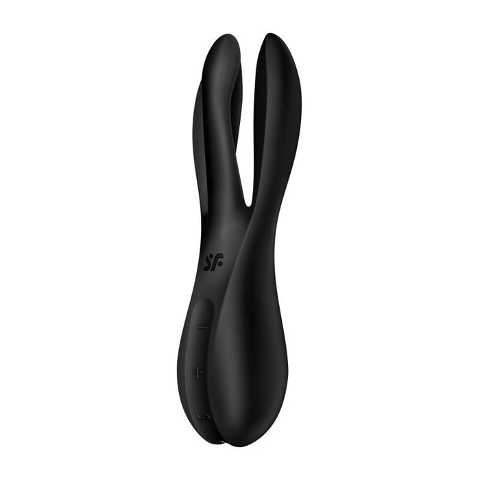 Vibrador Threesome 2 Negro