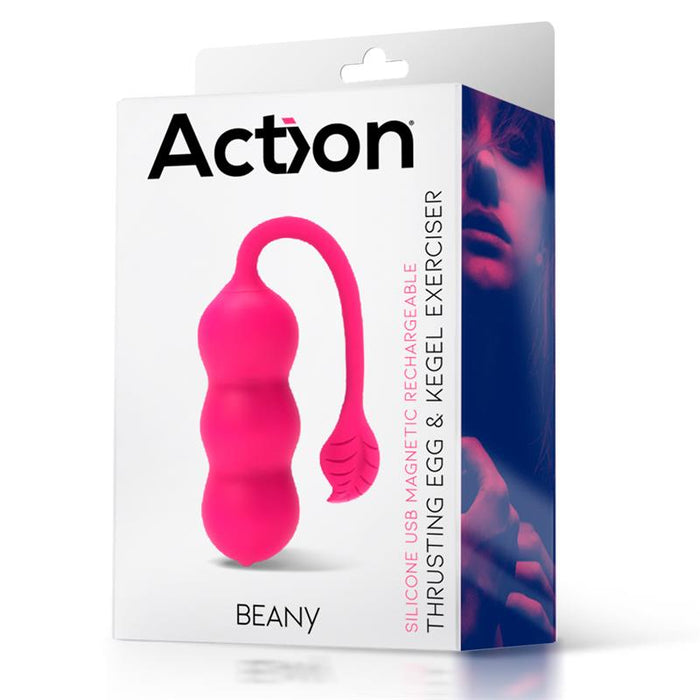 Beany Huevo Vibrador y Entrenador Suelo Pelvico con Empuje