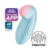 Tropical Tip con APP Satisfyer Connect Light Blue