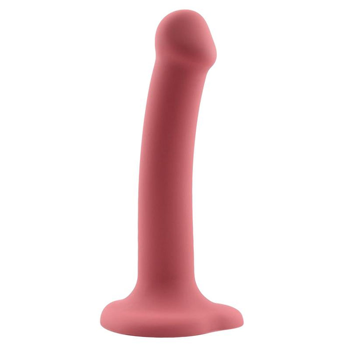 Bouncy Dildo Silicona Liquida Hiper Flexible 65 165 cm Talla S Burgundy