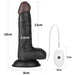 Arnes Ajustable con Dildo 10 Funciones 70