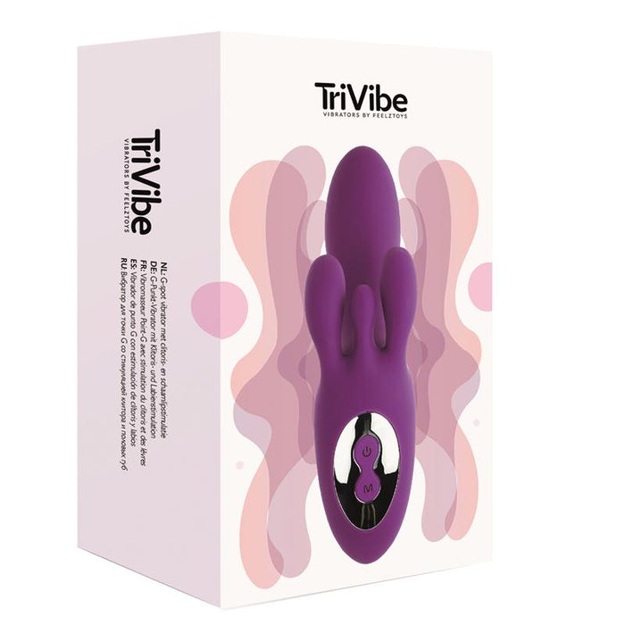 Trivibe G Spot Vibrador Triple Estimulacion