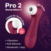 Pro 2 Gen 3 Liquid Air Technology Succion y Vibracion App Connect Wine Red Rojo Vino