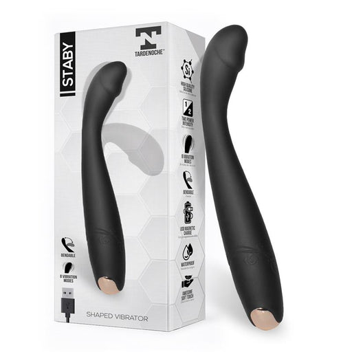 Staby Vibrador Silicona Flexible Bendable