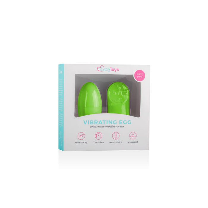 Huevo Vibrador Control Remoto Verde