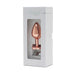 Plug Anal con Joya en Forma de Corazon Pisa Rose Gold