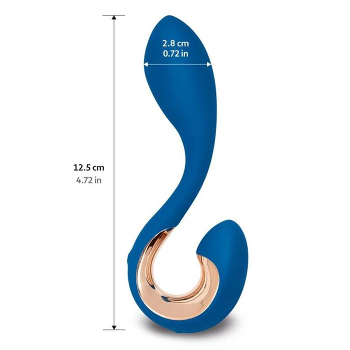 Gpop2 Vibrador Punto G y P Azul Indigo