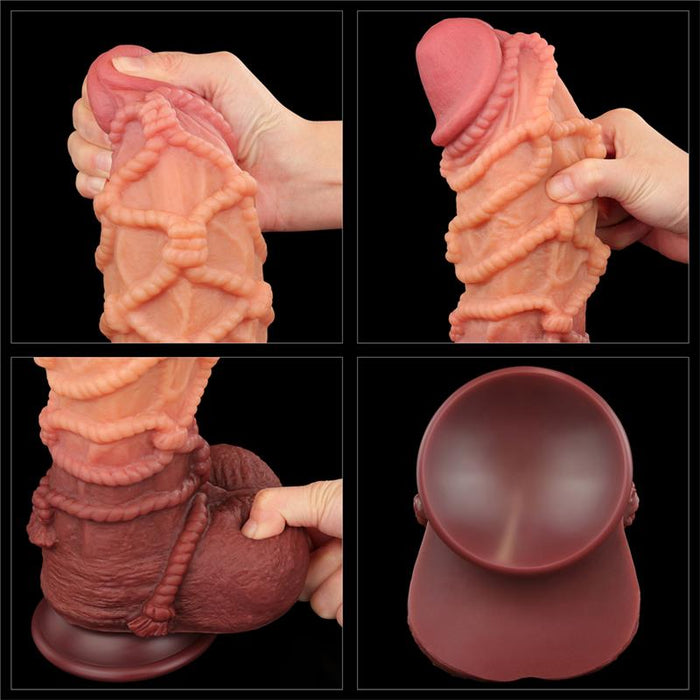 Dildo Dual Layer Tamano King Nature 105