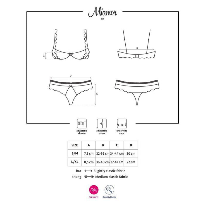 Miamor Set de 2 Piezas