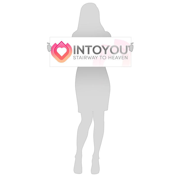 Cartel Promocional Intoyou 60 cm x 22 cm