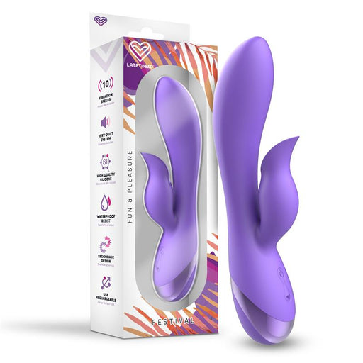 Vibrador Engar USB Purpura