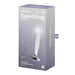 Plug Anal Sparkling Crystal Hot and Cold Transparente