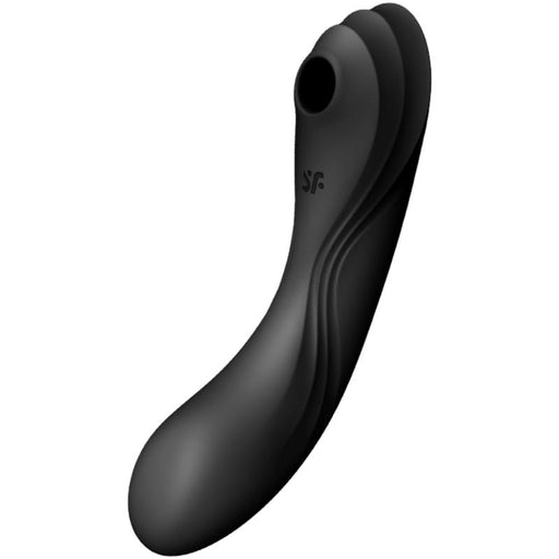 Curvy Trinity 4 Vibrador y Succionador 2 Motores Negro