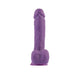 Dildo Dual Density Purple 82