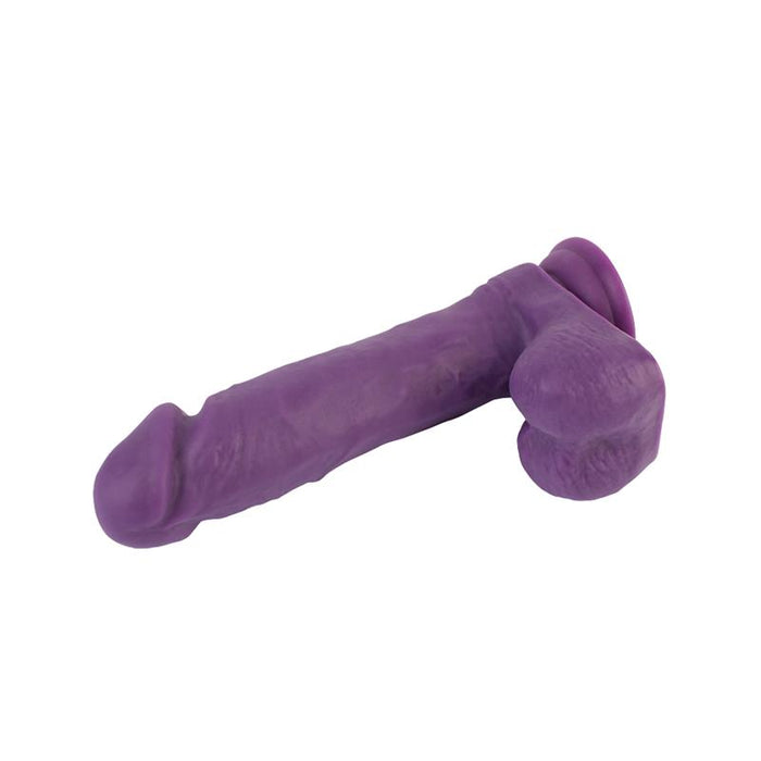 Dildo Dual Density Purple 82