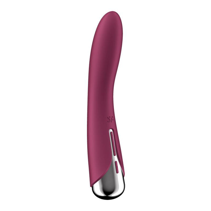 Spinning Vibe 1 Vibrador y Rotador Rojo