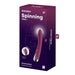 Spinning Vibe 1 Vibrador y Rotador Rojo