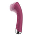 Spinning G Spot 1 Vibrador y Rotador Rojo